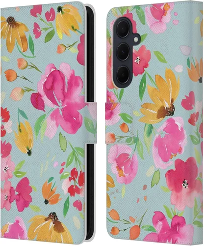 Vista 194 de Head Case Designs Officially Licensed Ninola Butterfly Nature Spring Floral Leather Wallet Case Compatible with Samsung Galaxy A07 4G