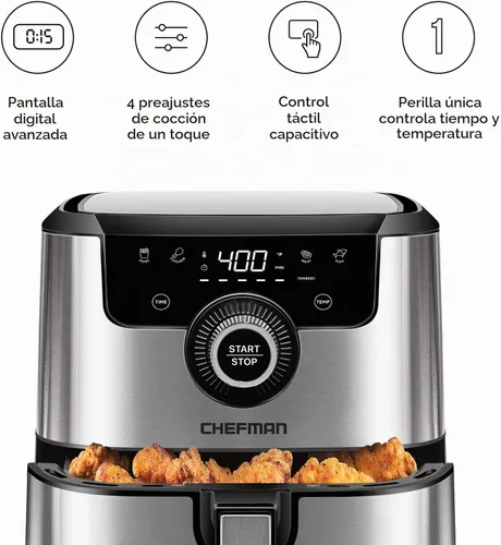 Vista 3 de Chefman Quart Air Frye