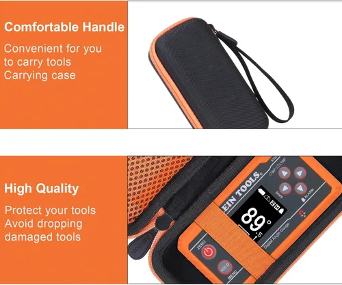 Vista 5 de Aenllosi Estuche rígido de transporte compatible con Klein Tools 935DAGL nivel digital (para Klein Tools 935DAGL)