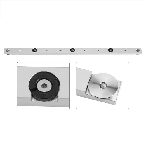 Vista 5 de Barra de inglete de aleación de aluminio, herramienta de carpintería duradera (11.81 pulgadas)