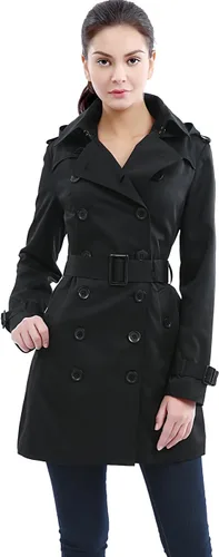Vista 3 de BGSD Madison - Gabardina impermeable con capucha para mujer