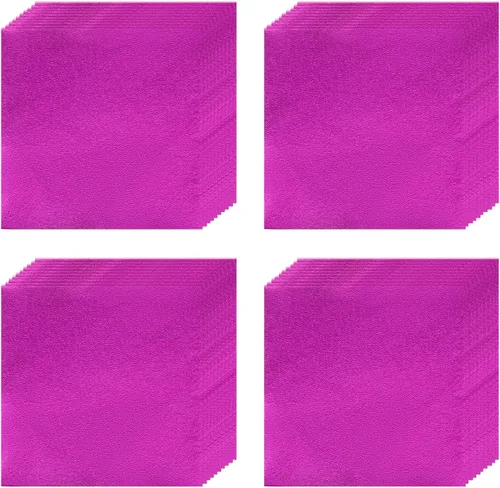 Vista 14 de uxcell 100 envoltorios de aluminio para dulces, envoltorios de barra de chocolate de 8 x 8 pulgadas, papel de aluminio para decoración de embalaje