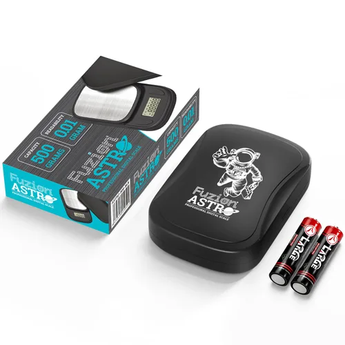 Vista 7 de Fuzion Digital Pocket Gram Scale 500g x 0.01g, Mini Jewelry Scale ASTRO-500