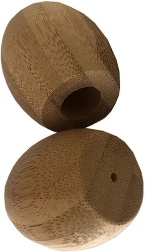 Vista 3 de Exceart - Soporte de bambú para cepillo de dientes, 4