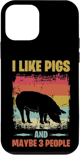 Vista 12 de iPhone 15 Like Pigs And Maybe 3 People Funny Pig Lovers Case