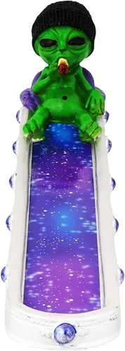 Vista 4 de Quemador de incienso Stoner Alien in Galaxy - 10