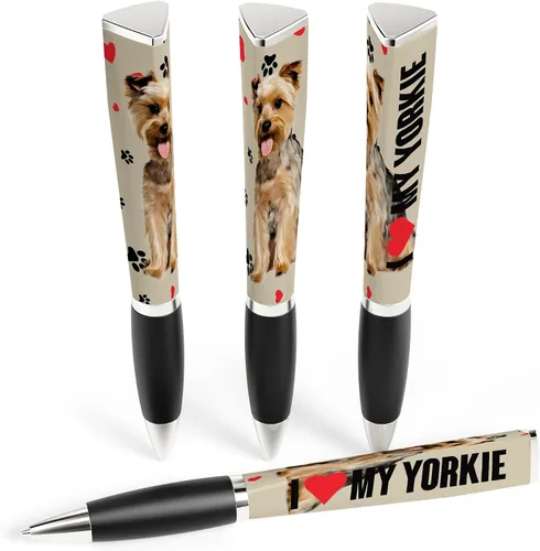 Vista 17 de ANINKABOVE I Love my Aussie Dog - Bolígrafo de punta media, tinta negra, escritura suave, recargable, el mejor regalo para todas las ocasiones