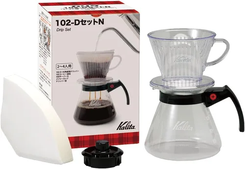 Vista 10 de Kalita (Carita) Kalita drip set 101 - Lotto set N # 35161 por