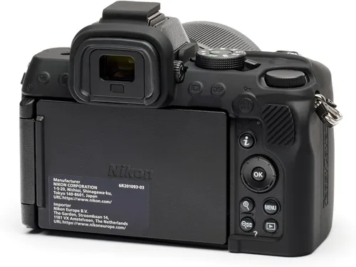 Vista 3 de easyCover - Funda de silicona para cámara - Protección para tu cámara Nikon Z50 II - Negro