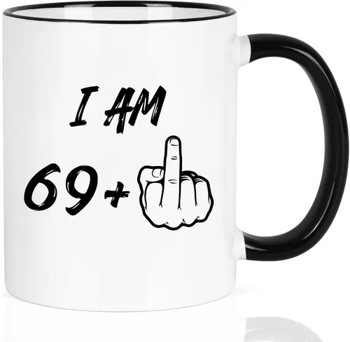 Vista 14 de YHRJWN - Regalos de cumpleaños número 40 para mujeres y hombres, taza de café I Am 39 Plus, regalos divertidos de cumpleaños para amigos, compañeras
