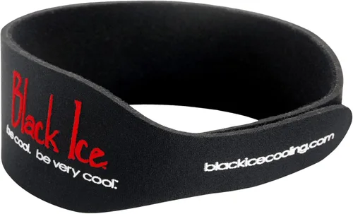 Vista 3 de Envoltura refrescante de cuello CCX-S de Black Ice Cooling. Mantente fresco en el calor. Te enfría y te mantiene fresco en el calor y la humedad