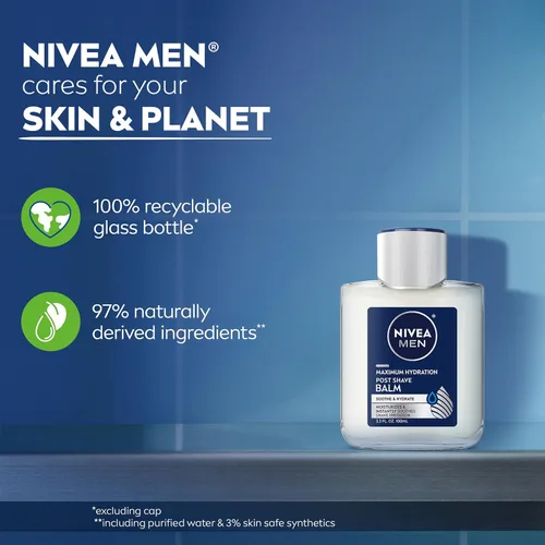 Vista 10 de NIVEA FOR MEN bálsamo para después de afeitarse, 3.30 oz.