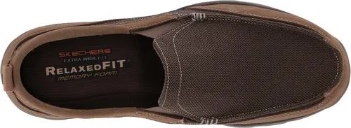 Vista 5 de Skechers Mocasín Milford Superior para hombre, PARENT