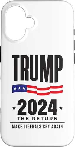 Vista 31 de iPhone 13 Pro Max Trump 2024 - The Return - Make Liberals Cry Again - Funda de elección
