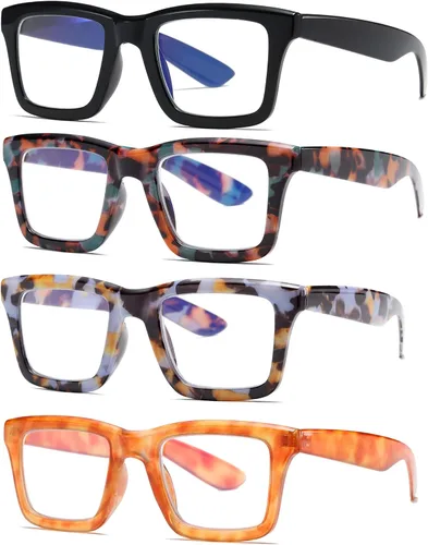 Vista 8 de Reading Glasses for Women Men Blue Light Blocking Readers