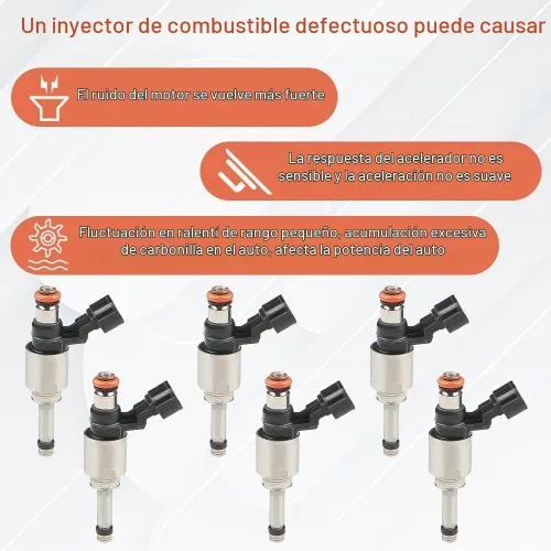 Vista 6 de Inyector de combustible compatible con Ford F150 Pickup 2011-2016 BL3Z-9F593-B