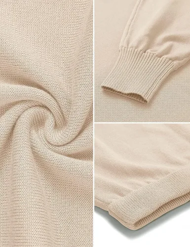 Vista 5 de MEROKEETY Conjunto de 2 piezas de manga abombada para mujer, conjunto de falda corta de color liso