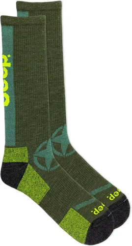 Vista 2 de Jeep Men's Wool Blend Logo Crew Socks-1 Pair Pack-Moisture Wicking and Breathable Mesh Zones
