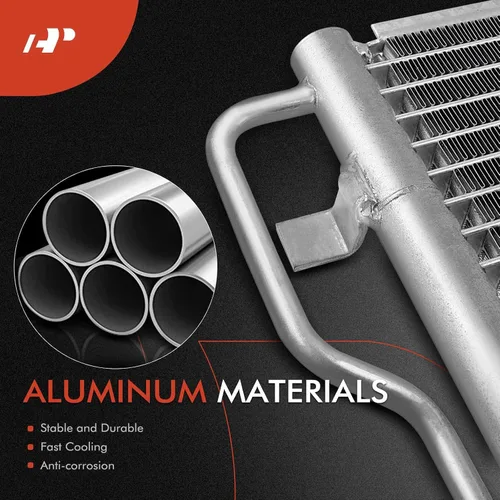 Vista 5 de A-Premium Condensador A/C compatible con BMW Serie 3 323i 325i 328i 330i, 325Ci 330Ci, 325xi 328xi 330xi, 128i, M3 M5 M6, X1 Z4