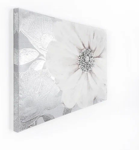 Vista 6 de Graham & Brown Harrogate - Arte de pared con flores grises, 23 x 31 pulgadas (41-712), gris/marrón