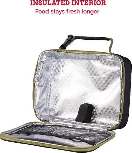 Vista 7 de Whiskware Lonchera térmica suave aislada para el trabajo, viajes y más, coral