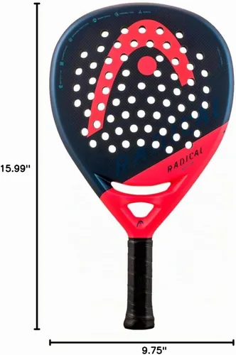 Vista 6 de Raqueta de pádel HEAD Radical Serie Padel (Pro, Motion, Elite)