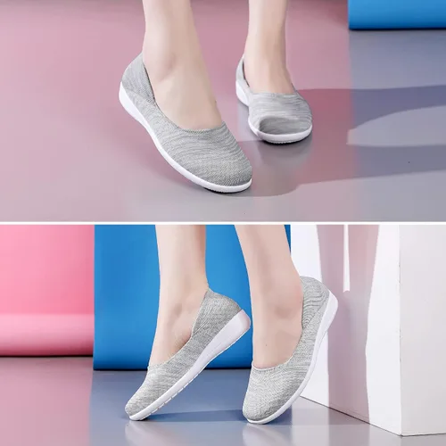Vista 6 de hash bubbie - Zapatos bajos sin cordones y cómodos para mujer, zapatos de vestir, zapatos de tenis, zapatos de trabajo, enfermeras, zapatos