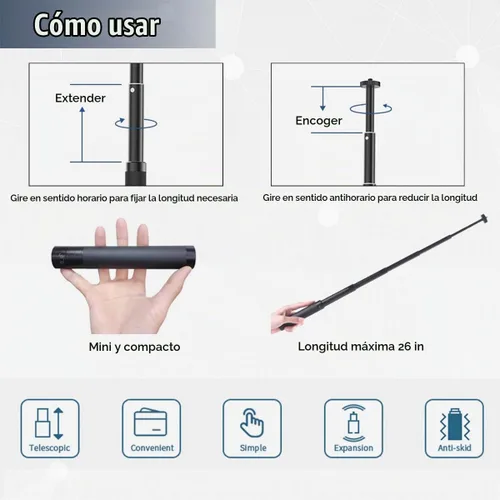 Vista 7 de JCWINY Soporte para cámara web, soporte de cámara web de 28 pulgadas para escritorio, soporte de cámara web ajustable para Logitech Webcam C922