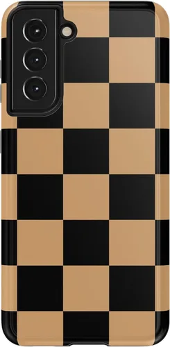 Vista 322 de Casely Funda para Galaxy S9 Postura de cadáver Yoga de esqueleto Diseño protector delgado esencial de doble capa