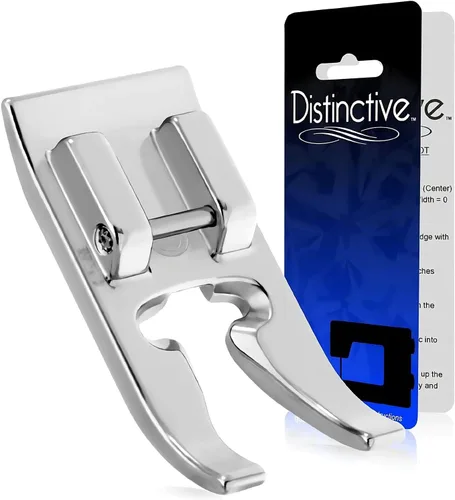 Vista 35 de Distinctive 1 – 4 (cuarto de pulgada) Quilting máquina de coser prensatelas para guía de borde con – Compatible con todos los vástagos Snap-On