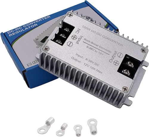 Vista 5 de Convertidor de voltaje de alta eficiencia CC a CC 8-36V a 12V 10A 120W Convertidor Buck-Boost DIY Fuente de alimentación Transformador
