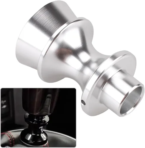 Vista 11 de BARTOO Billet Pomo de palanca de cambios de aluminio con bloqueo inverso, perilla de palanca de cambios de aleación de aluminio, bloqueo inverso