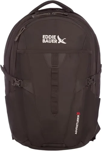 Vista 11 de Eddie Bauer Adventurer - Mochila con Compartimentos Organizados y Manga Compatible con Hidratación/Laptop, Adventurer - Negro, 25L