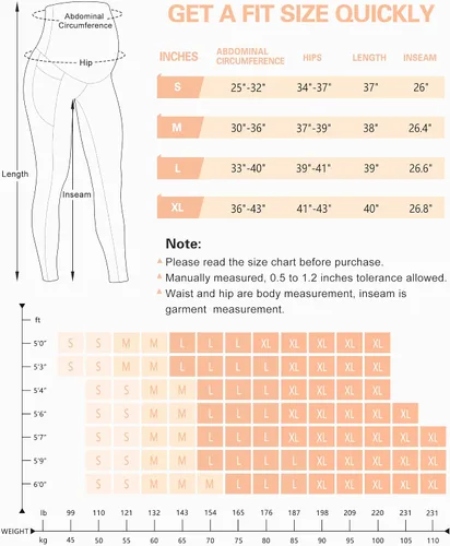 Vista 6 de BONVIGOR Leggings de maternidad sobre el vientre, leggings de embarazo con bolsillos, ropa deportiva para entrenamiento, pantalones de yoga