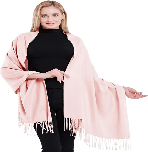 Vista 26 de CJ Apparel 100% Cashmere Shawls Shawl Scarf Wrap Stole Scarves Wraps Stoles Azul bebé
