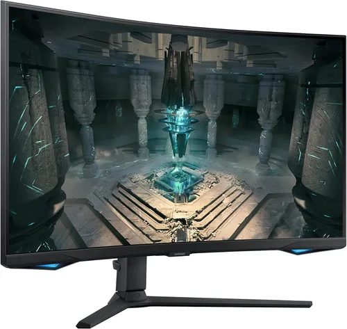 Vista 2 de Samsung Odyssey QHD G65B - Monitor curvo para juegos de 27", 240Hz, 1ms (GTG), HDR 600, Gaming Hub, 1000R, AMD FreeSync Premium Pro, LS27BG652ENXGO