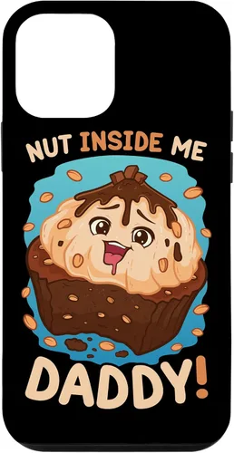 Vista 15 de Funda divertida para iPhone 13 Pro con diseño de tuerca de juego sucio Inside Me Daddy para mujer