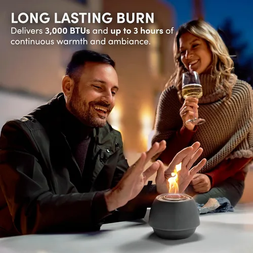 Vista 2 de Smart Fuel - Latas de combustible de gel de bioetanol – Combustible de chimenea de bioetanol de combustión limpia para fogatas