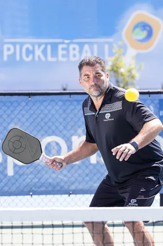 Vista 6 de Engage Pursuit EX - Paleta de pickleball de grafito - Textura rugosa para un giro duradero - Núcleo sensible para control y tacto - Agarre estándar