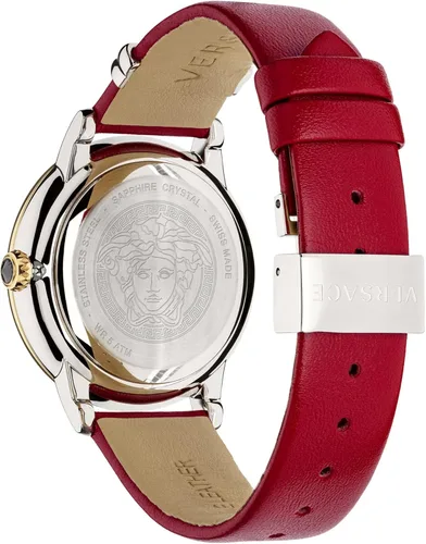 Vista 3 de Versace VEZ200121 - Reloj de acero inoxidable con correa Icono Medusa para mujer plateado Icono Medusa