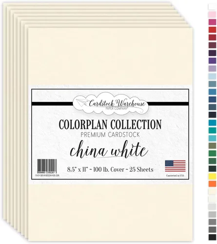 Vista 16 de Cardstock Warehouse Colorplan Amatista púrpura – 8.5 x 11 pulgadas – 100 libras / 9.52 oz/m² de papel de cartulina mate premium – 25 hojas