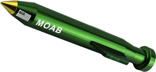 Vista 5 de VMS Racing Green Gold Moab Antinna en aluminio mecanizado CNC de calibre pesado compatible con JEEP COMPASS