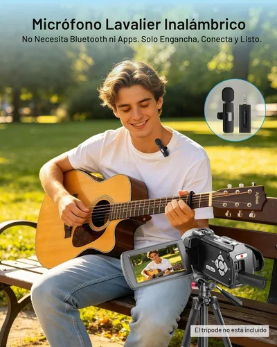 Vista 4 de Videocámara 4K 48MP 60FPS UHD para YouTube Vlogging 18X Digital Zoom 3" IPS 270° Pantalla Flip Video Videocámara con Micrófono Lavalier Inalámbrico