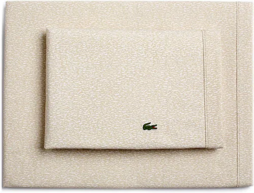 Vista 15 de Lacoste Juego de sábanas de algodón de 4 piezas, archivo, rosa barroco, Queen