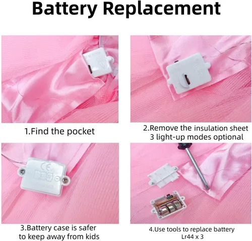 Vista 12 de Faldas de tutú LED para mujer, falda de tul con capas para baile de ballet, faldas iluminadas para disfraz de fiesta