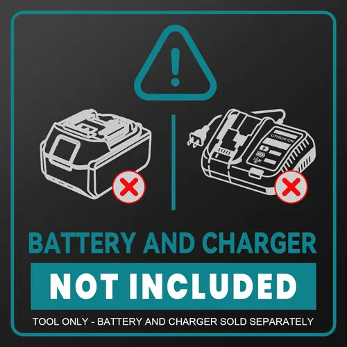 Vista 8 de Compresor de aire para inflador de neumáticos compatible con batería Makita de 18 V, bomba de aire eléctrica portátil inalámbrica LIVOWALNY de 160