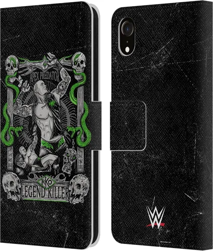 Vista 39 de Head Case Designs Officially Licensed WWE in My Veins Randy Orton Leather Wallet Case Compatible with Apple iPhone 11