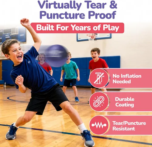 Vista 4 de Gator Skin Kids 6 Inch Dodgeball