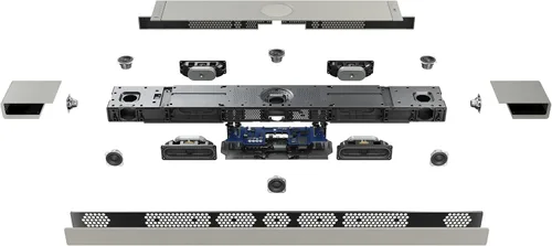 Vista 6 de KEF XIO Dolby Atmos 5.1.2 Barra de sonido (negro pizarra)