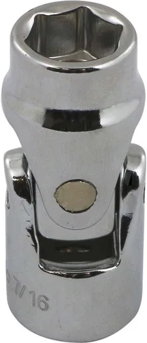 Vista 6 de Dynamic Herramientas 3/8" Drive 7 Pieza 6 Puntos SAE, Conjunto Universal Flex Socket Set, 3/8" - 3/4